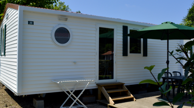 Camping au pays basque mobil-home 4 à 5 personnes